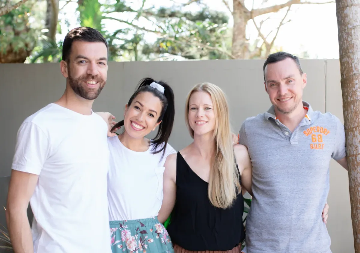 The four Cordia founders together